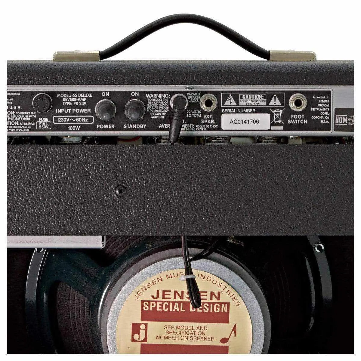 Fender Guitar Amplifier - Vintage Reissue '65 Deluxe Reverb 22W Valve
