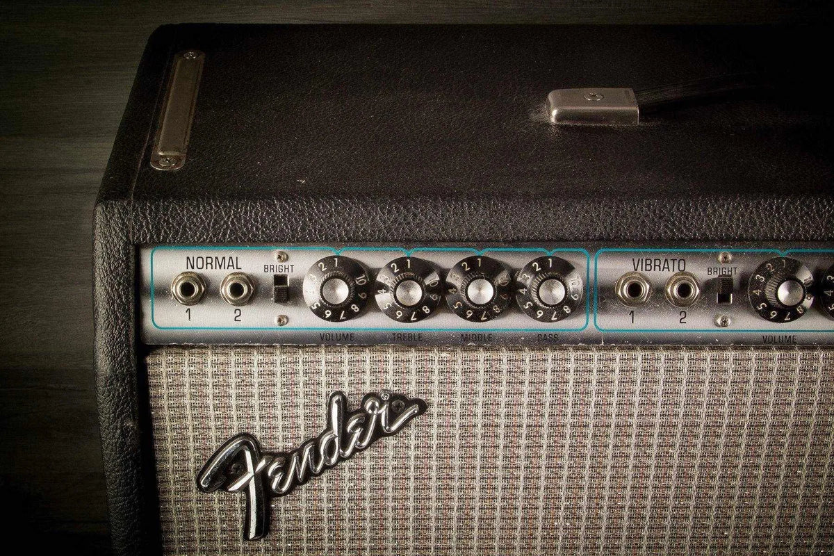 USED - Fender Vibrosonic Reverb Amplifer Manufactured In 1974