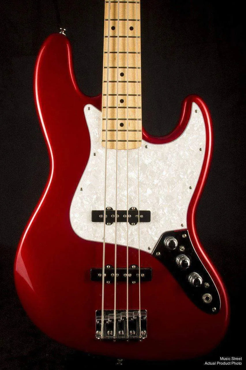 USED - Fender Standard Jazz With John East J-Retro Preamp & Hard Case