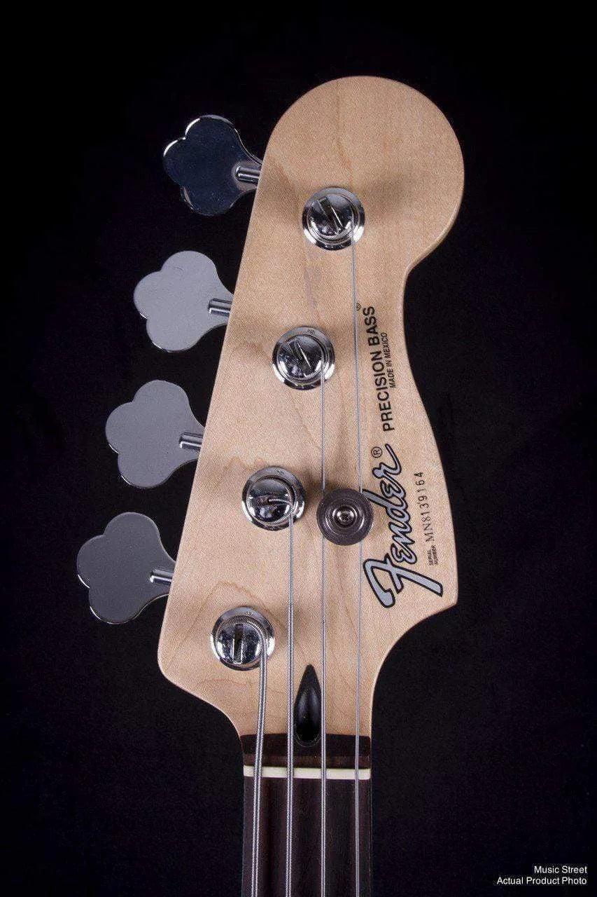 USED - Fender Standard P Bass Rosewood - Candy Apple Red (2008) W/ Hiscox Hard Case