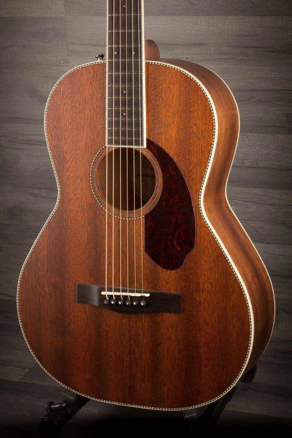 Fender Paramount Pm-2 Parlour All Mahogany NE Acoustic - Natural