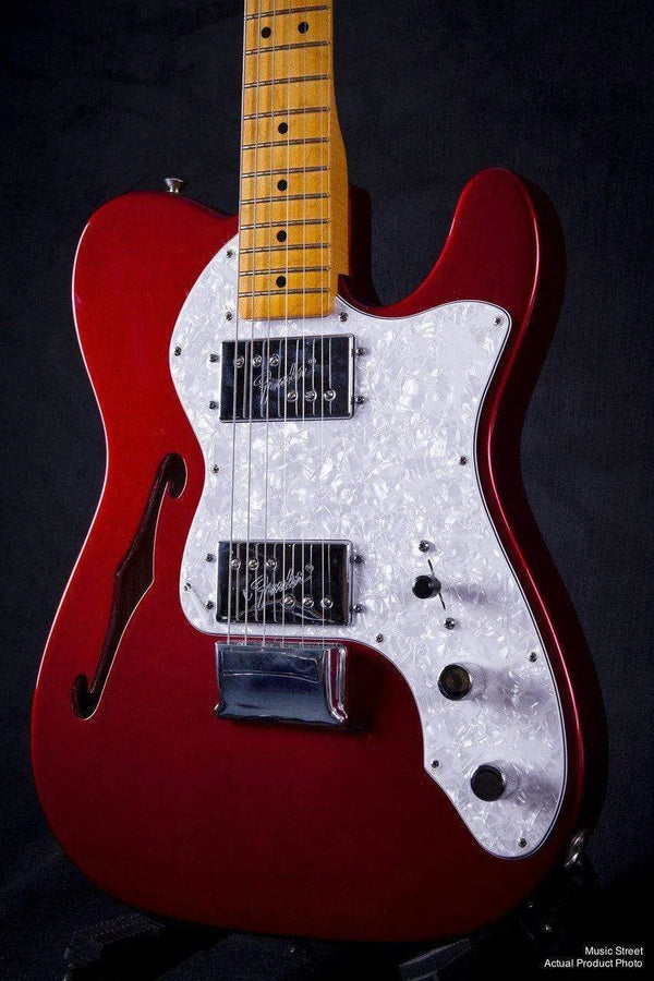 USED - Fender American '72 Thinline Telecaster - Candy Apple Red