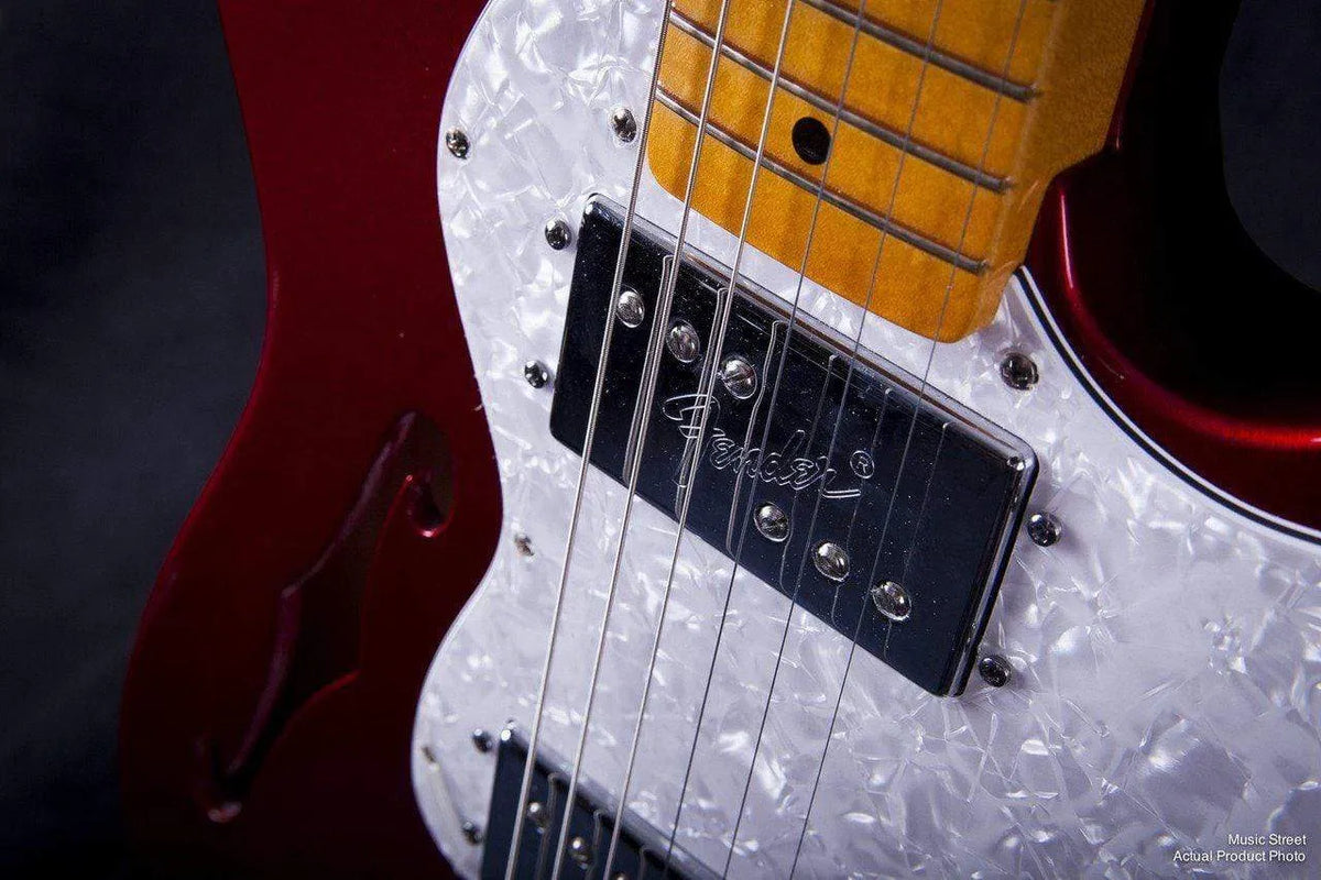 USED - Fender American '72 Thinline Telecaster - Candy Apple Red