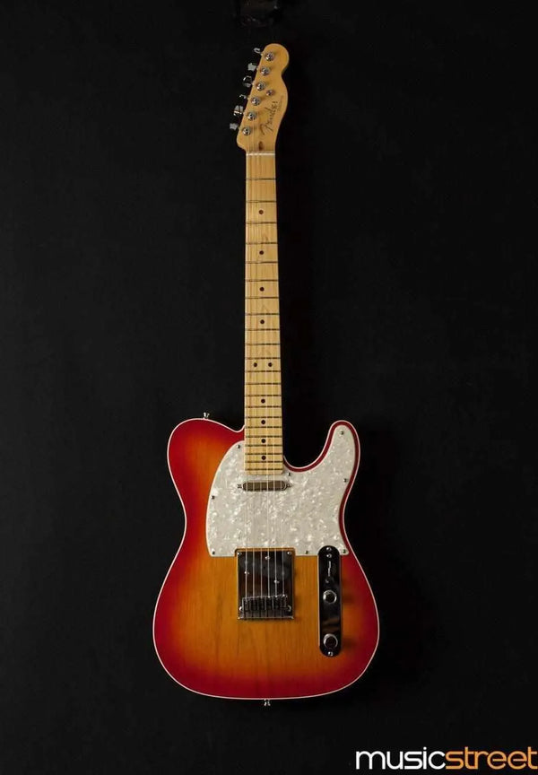 USED Fender American Deluxe Telecaster (Aged Cherry Burst, Maple)