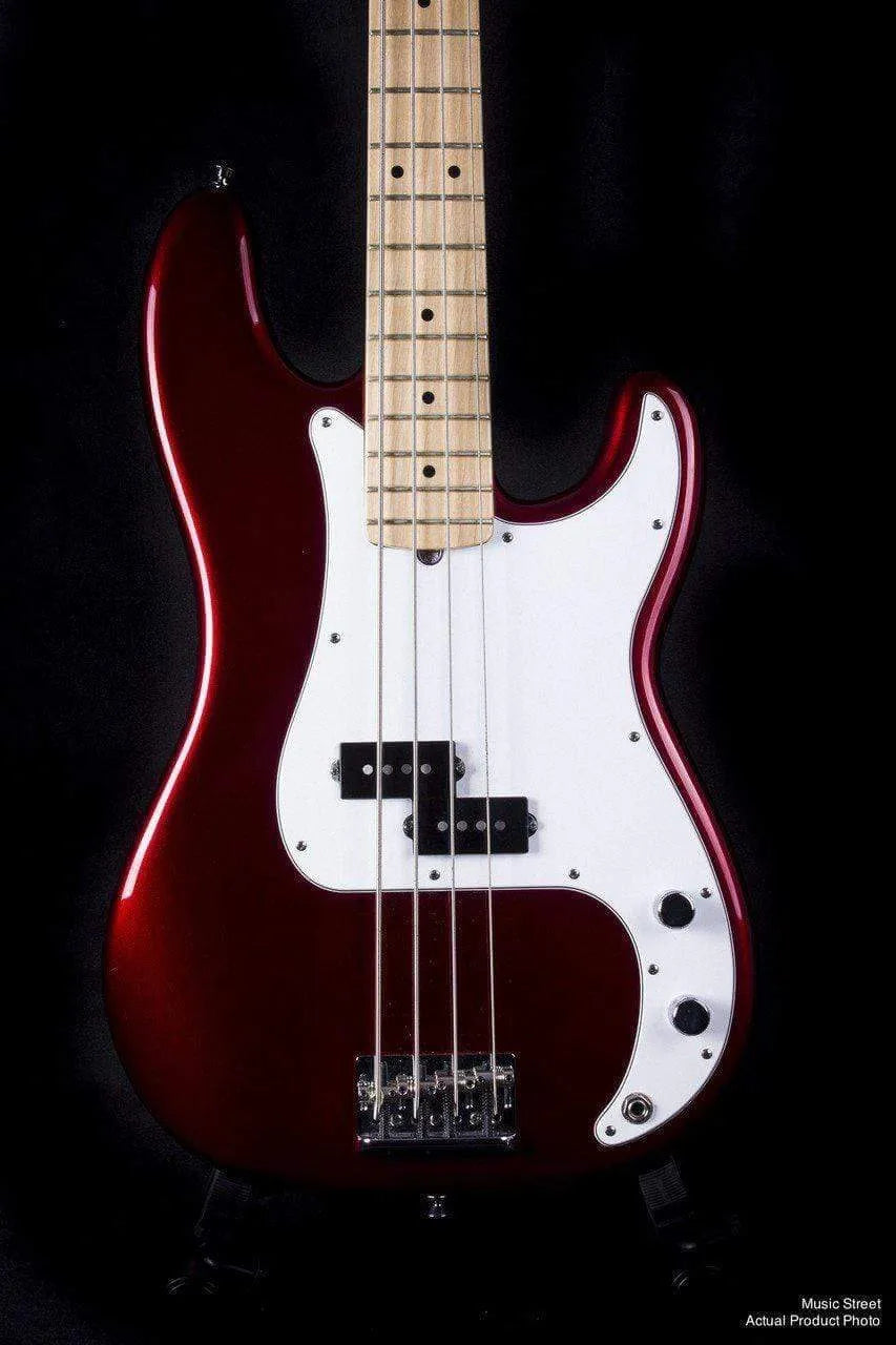 USED - Fender American Standard Precision Bass, Candy Red