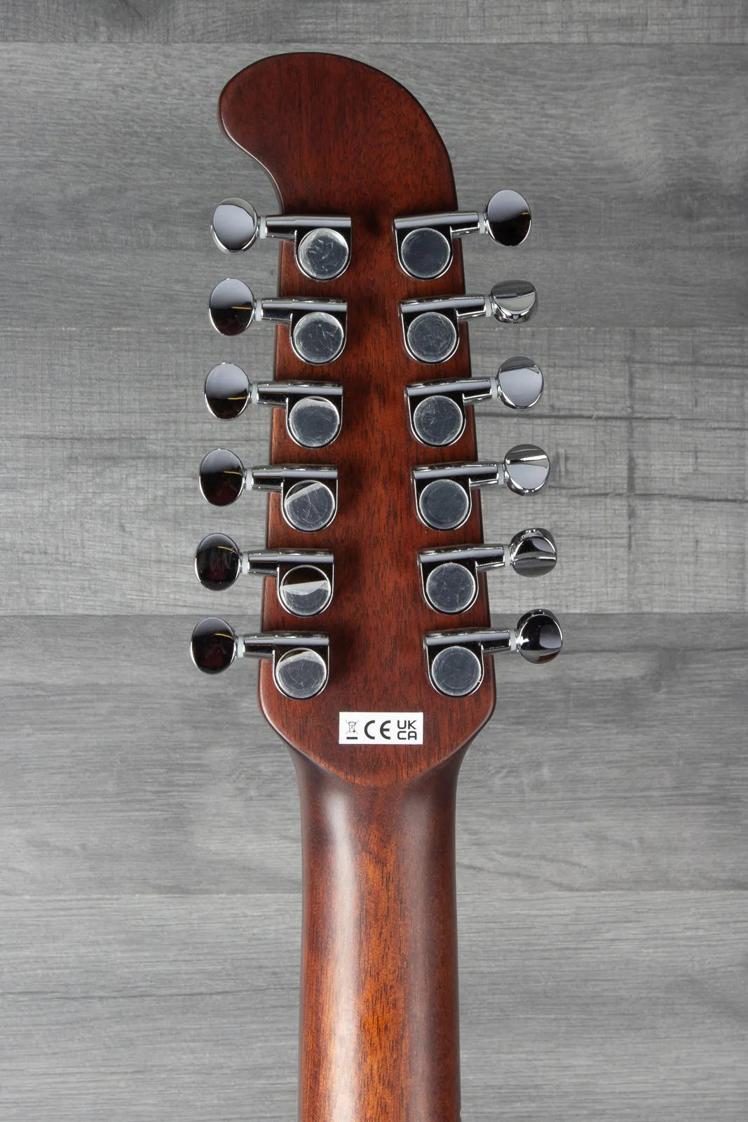 Fender California Deluxe Villager™ E, Walnut Fingerboard, Black 12 string