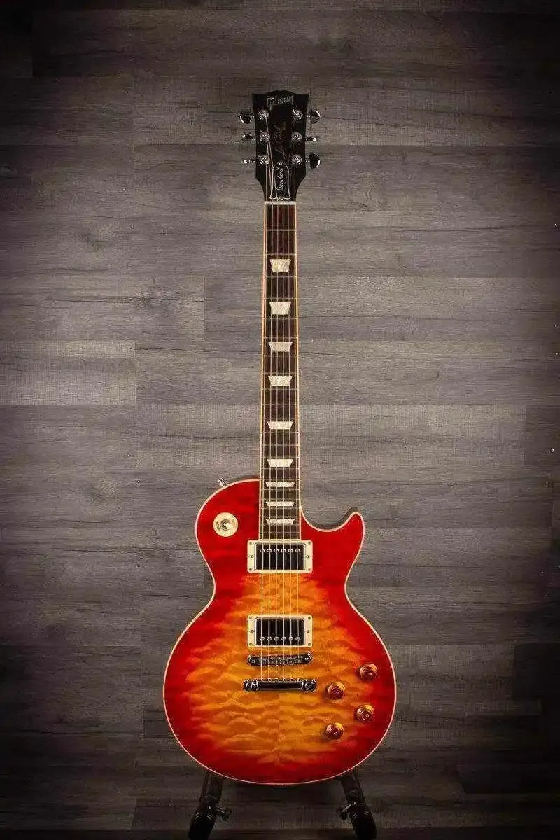 USED - Gibson 2013 Les Paul Standard Paul Premium Quilt Maple Top (Heritage Cherry Sunburst)