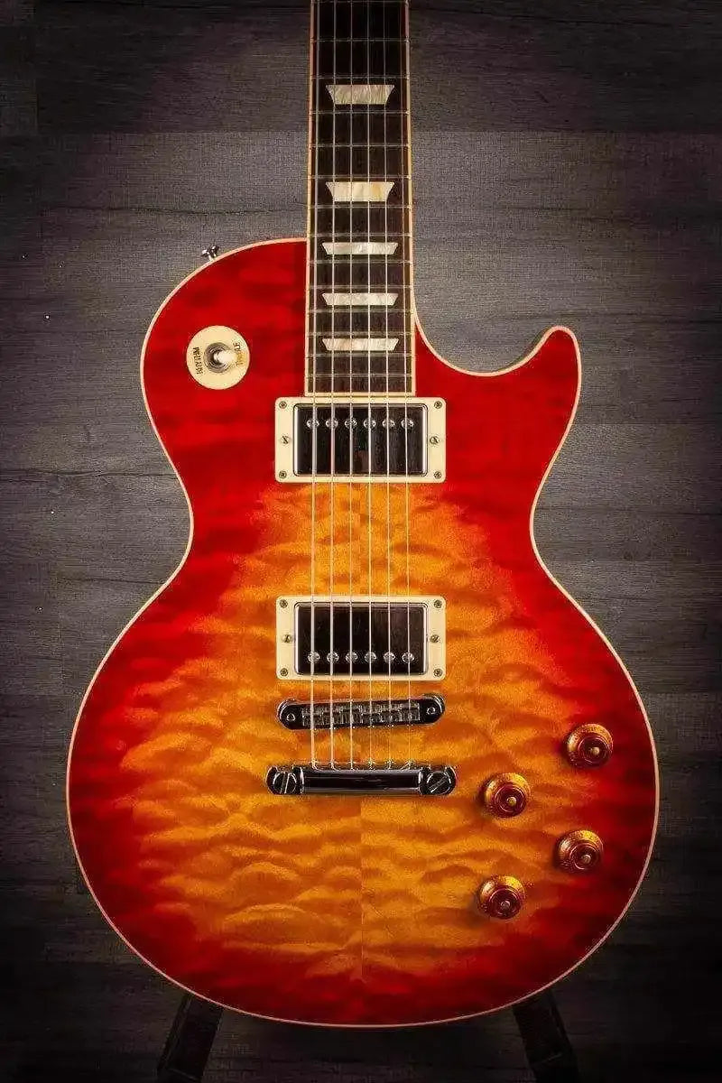 USED - Gibson 2013 Les Paul Standard Paul Premium Quilt Maple Top (Heritage Cherry Sunburst)
