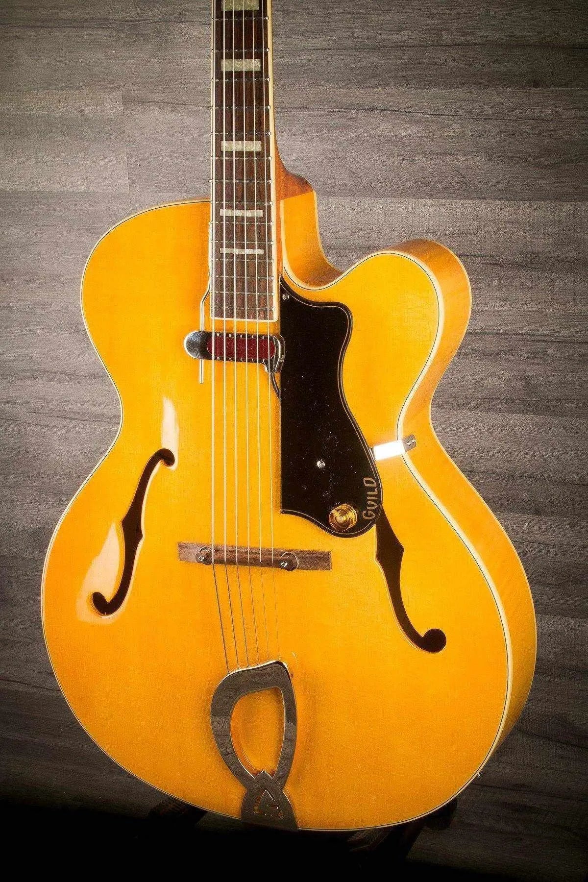 USED - Guild A150B Savoy Blonde Hollowbody Electric