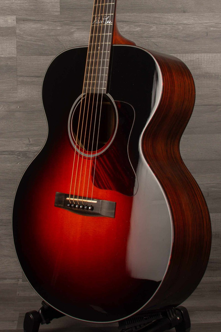 USED - Huss & Dalton Albert Lee MJ Acoustic Guitar #4