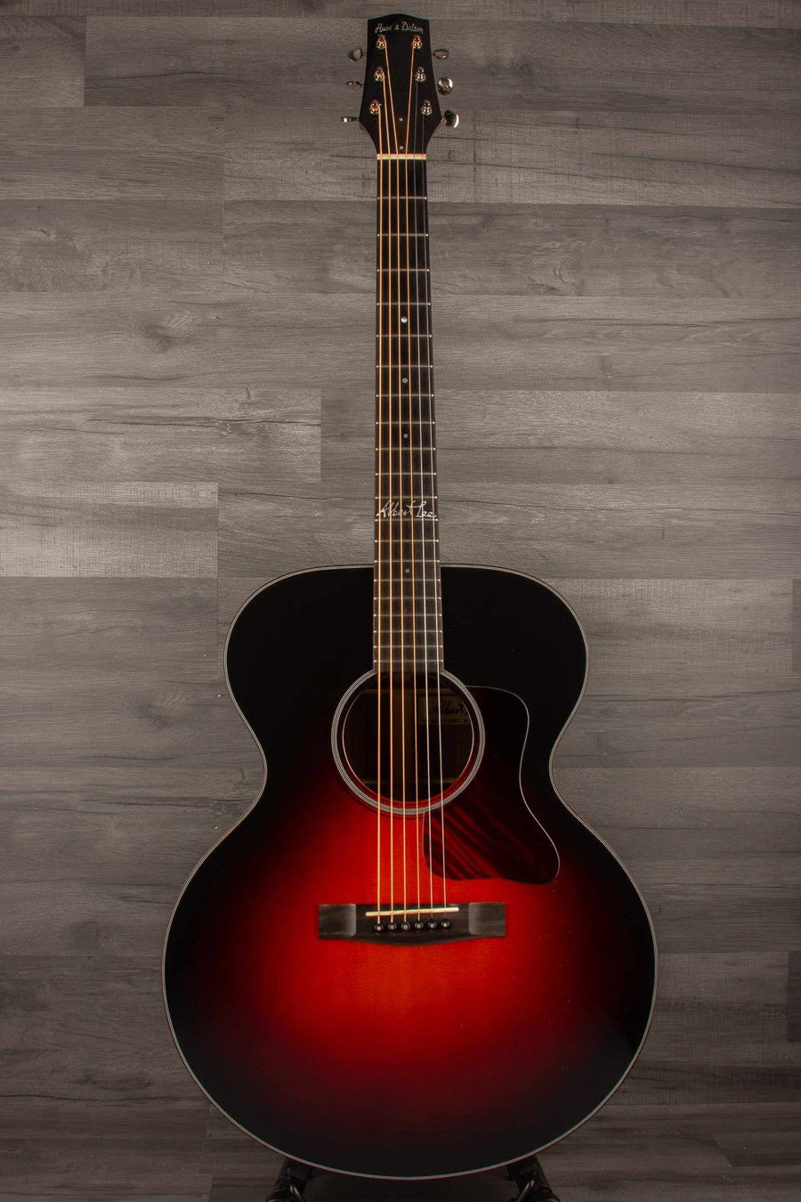USED - Huss & Dalton Albert Lee MJ Acoustic Guitar #4