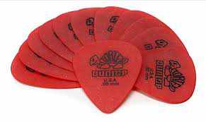 Dunlop Tortex .50mm 12 Pack Red