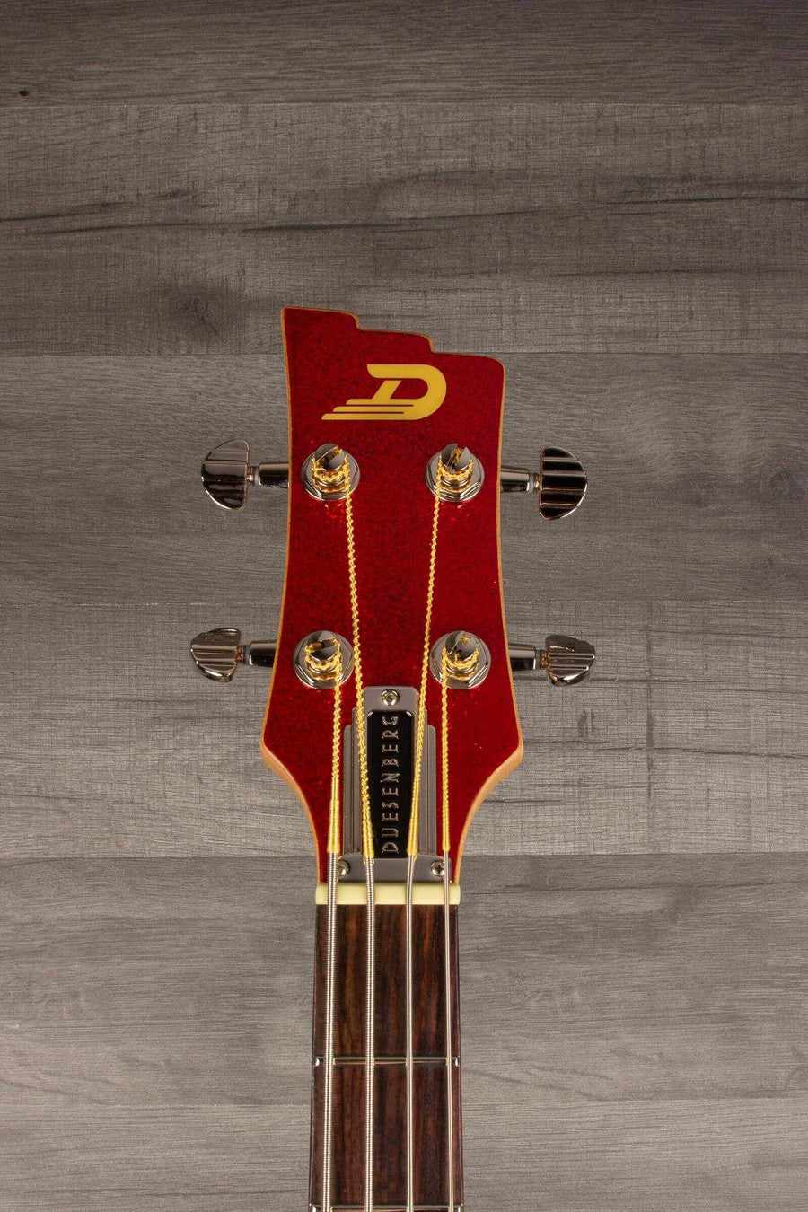 Duesenberg Kavalier Bass Guitar - Sparkle Red