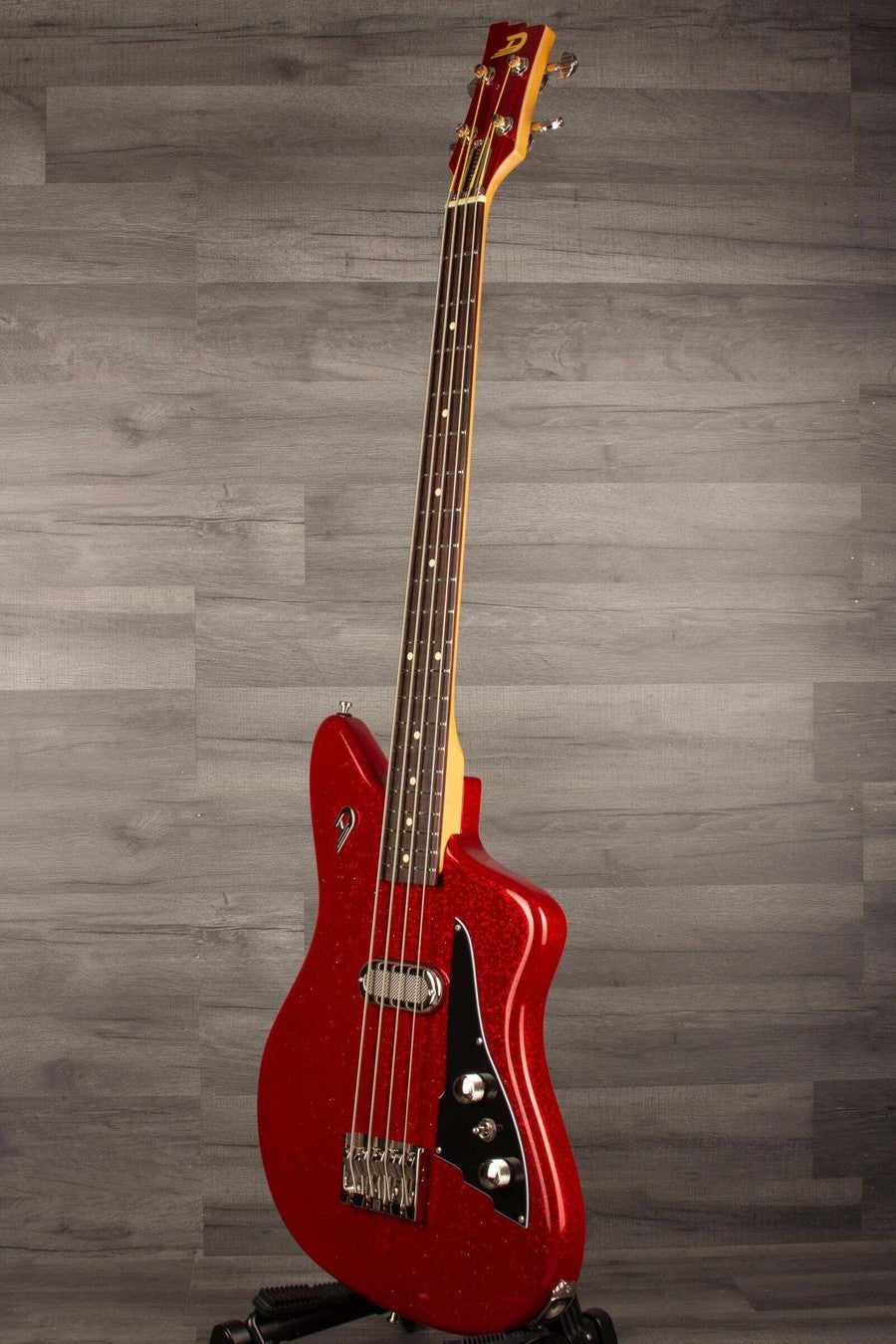 Duesenberg Kavalier Bass Guitar - Sparkle Red