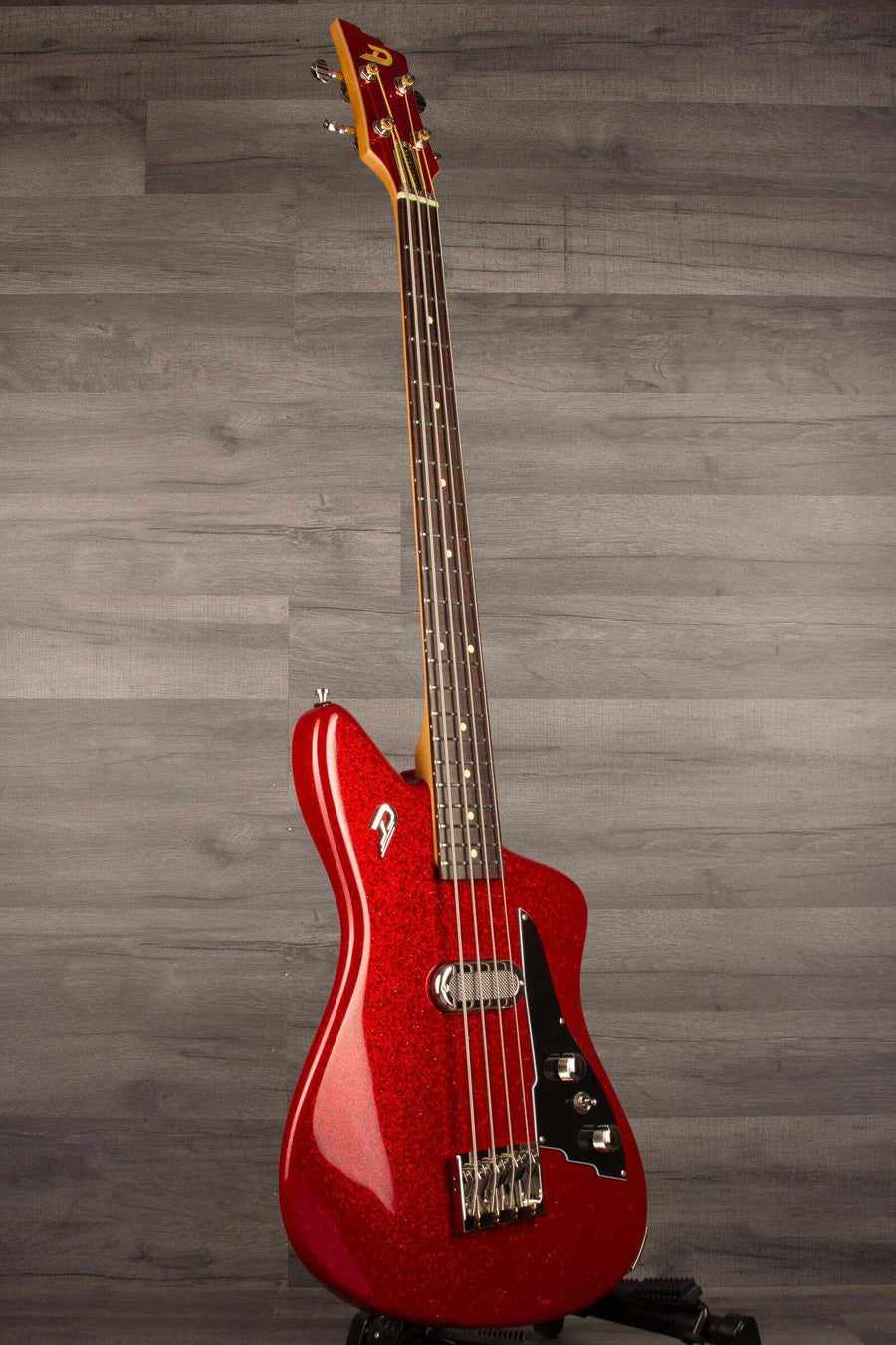 Duesenberg Kavalier Bass Guitar - Sparkle Red