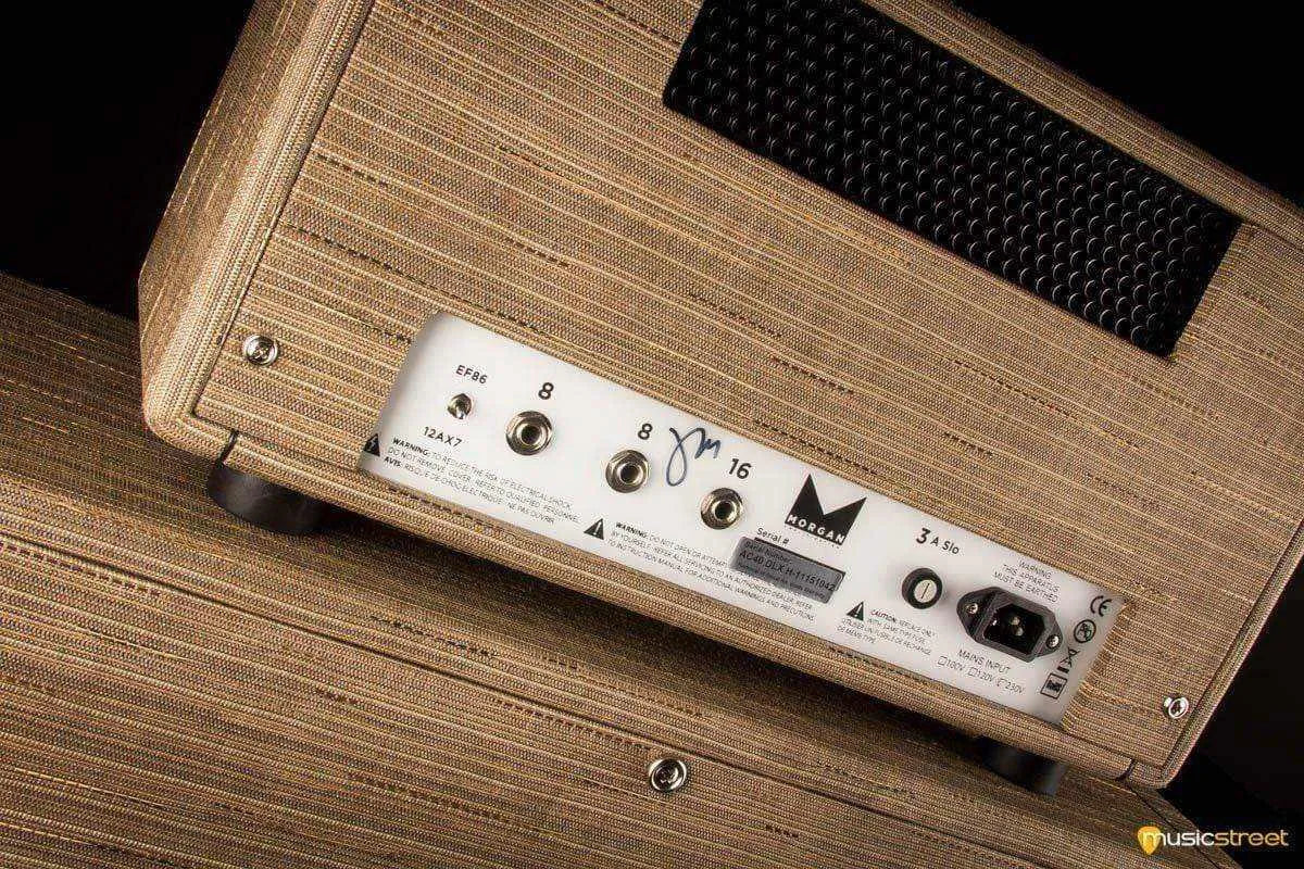 USED - Morgan AC40 Deluxe Head & 2X12 (Driftwood Finish)