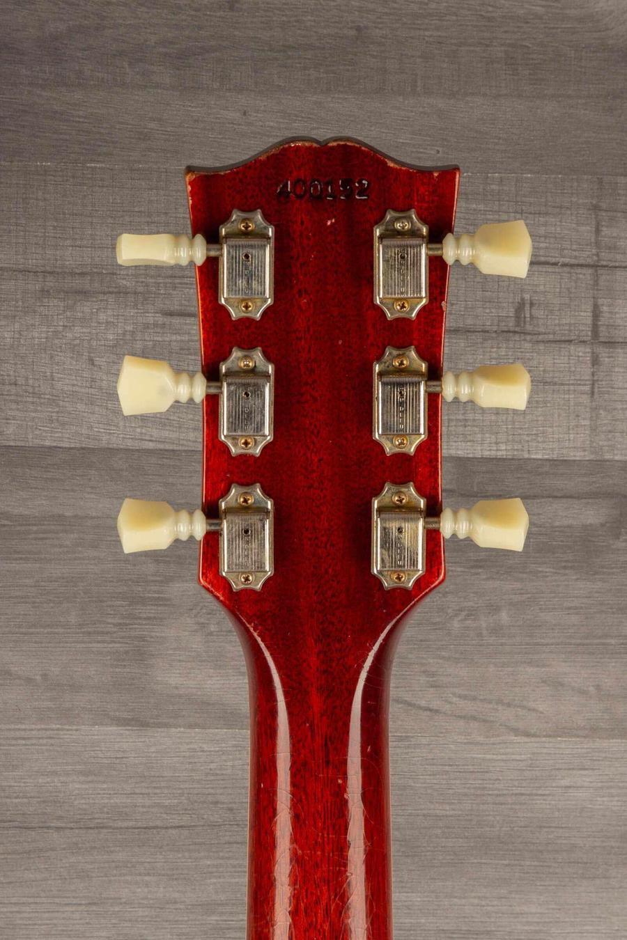 USED Gibson Electric Guitar 1962 Les Paul SG Standard - Short Maestro Vibrola, Custombuckers, Light Aged Finish - MusicStreet