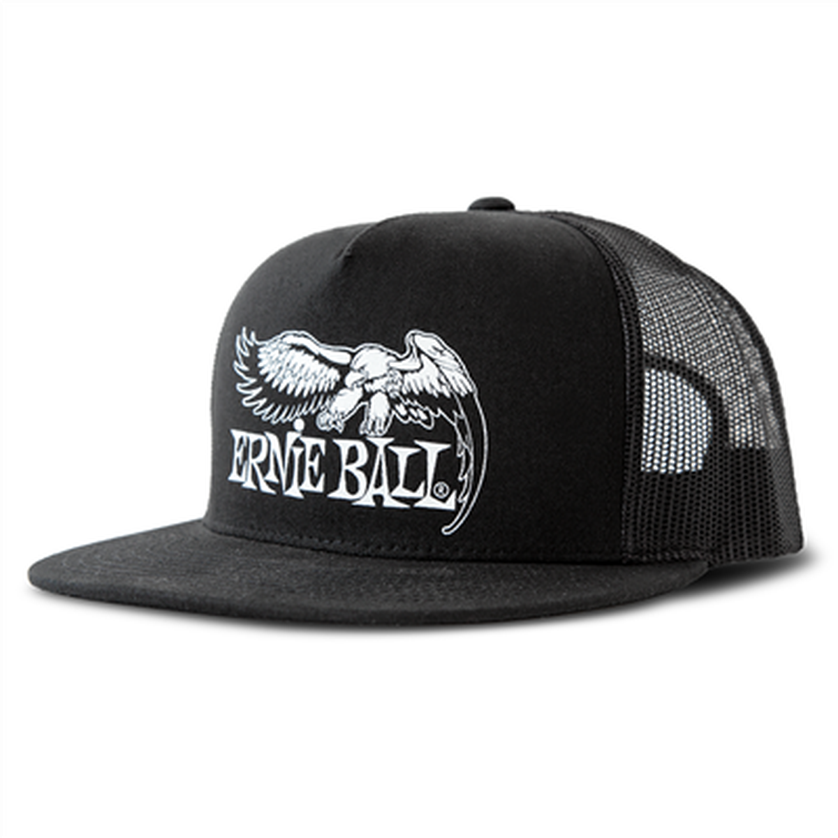 Ernie Ball CAP BLACK WITH EB EAGLE LOGO