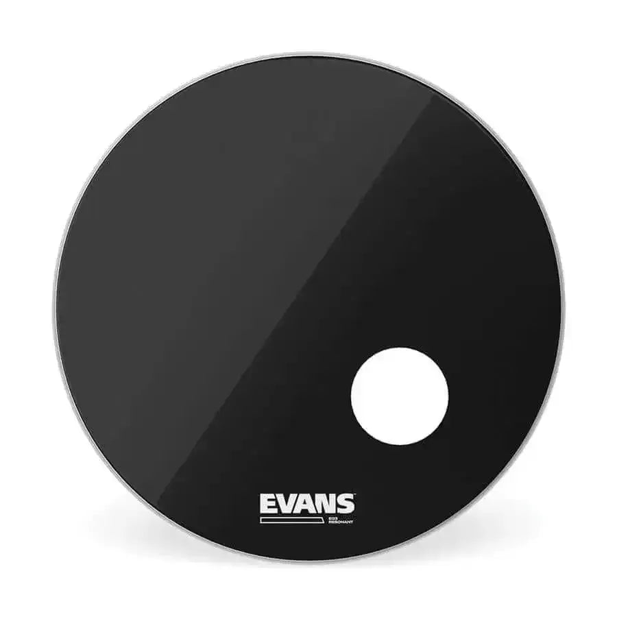 EVANS EQ3 Resonant Black Bass Drum Head, 22 Inch - MusicStreet