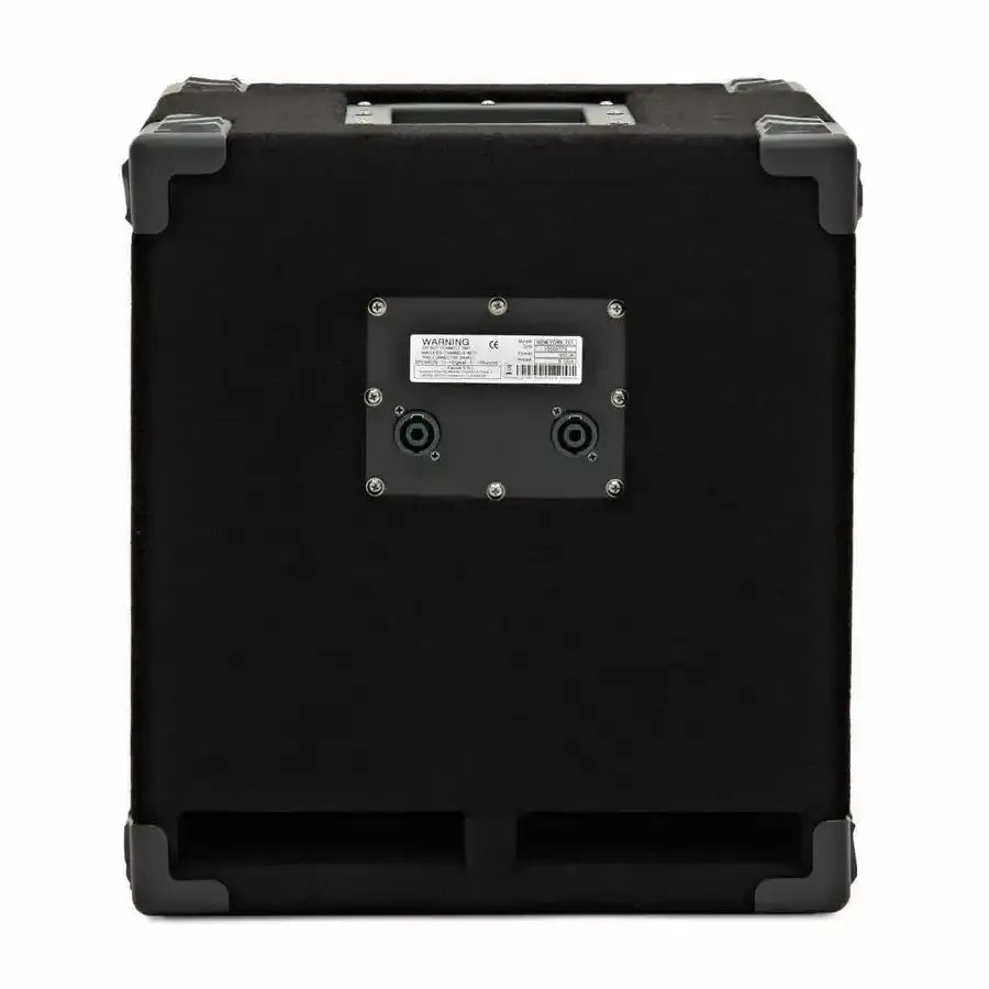 Mark Bass Markbass New York 121 Bass Speaker Cab rear view with ports and handle.