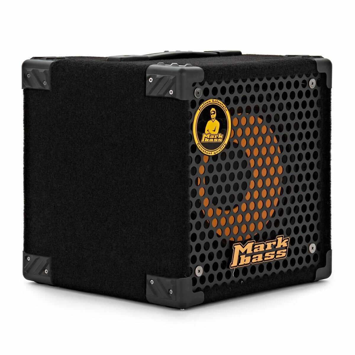 Mark Bass Micromark 801 compact amplifier with 1 x 8" speaker, designed for portability and superior sound.