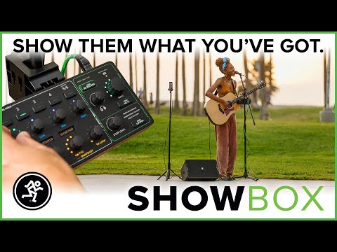 Mackie Showbox Battery powered Performance speaker