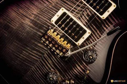 PRS Custom 24/08 Wood Library - Charcoal Purpleburst S#232356