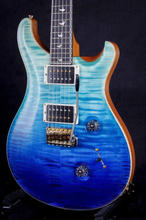 PRS - Custom 24 30Th Anniversary Wood Library, Blue Fade Satin S#221406