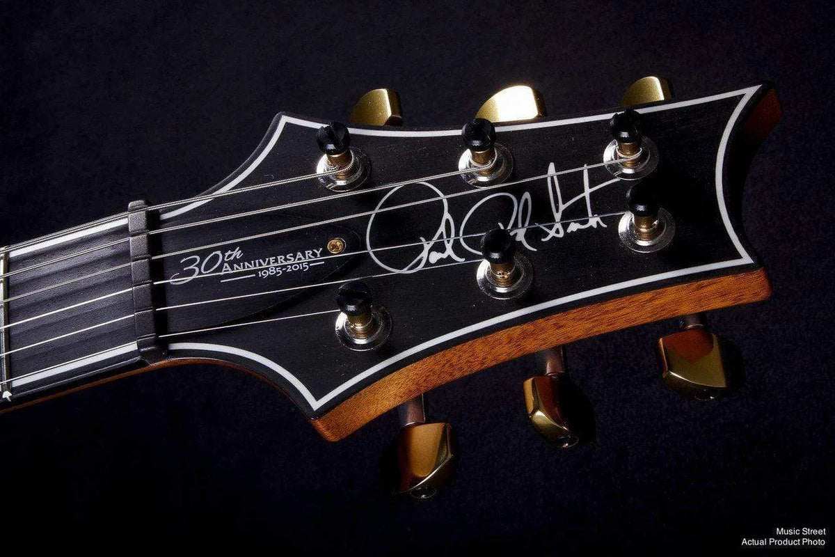 PRS - Custom 24 30Th Anniversary Wood Library, Blue Fade Satin S#221406