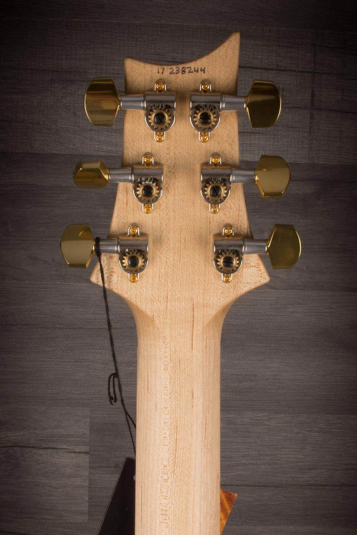 PRS Custom 24 Swamp Ash Limited, Maple Neck, Black Gold Wrap #238244