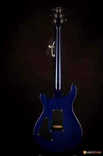 PRS Custom 24 Wood Library Charcoal Blueburst S#236691