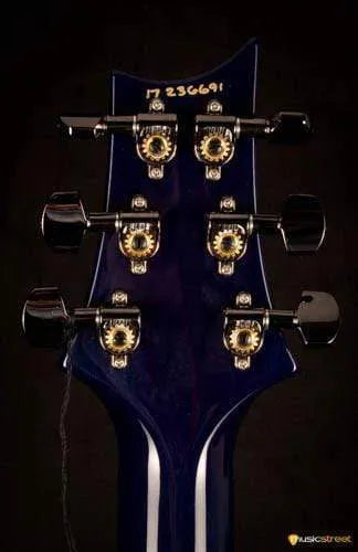 PRS Custom 24 Wood Library Charcoal Blueburst S#236691