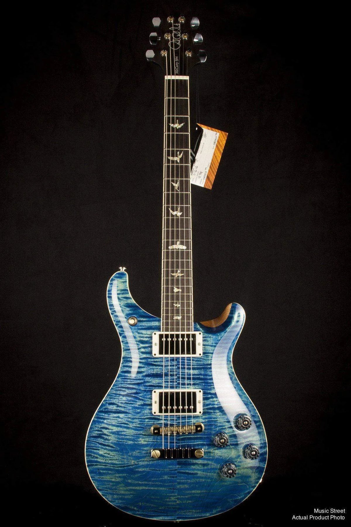 PRS Mccarty 594 Wood Library 10 Top - River Blue