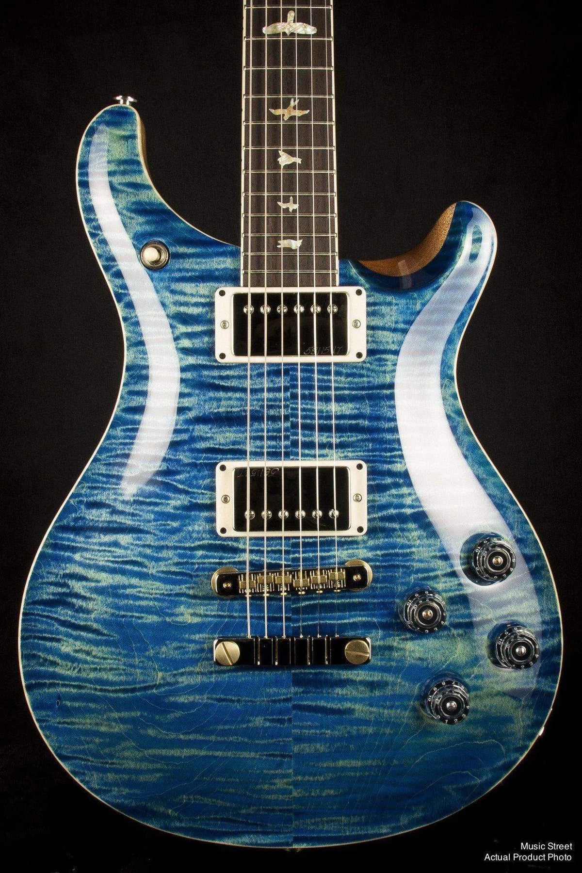 PRS Mccarty 594 Wood Library 10 Top - River Blue