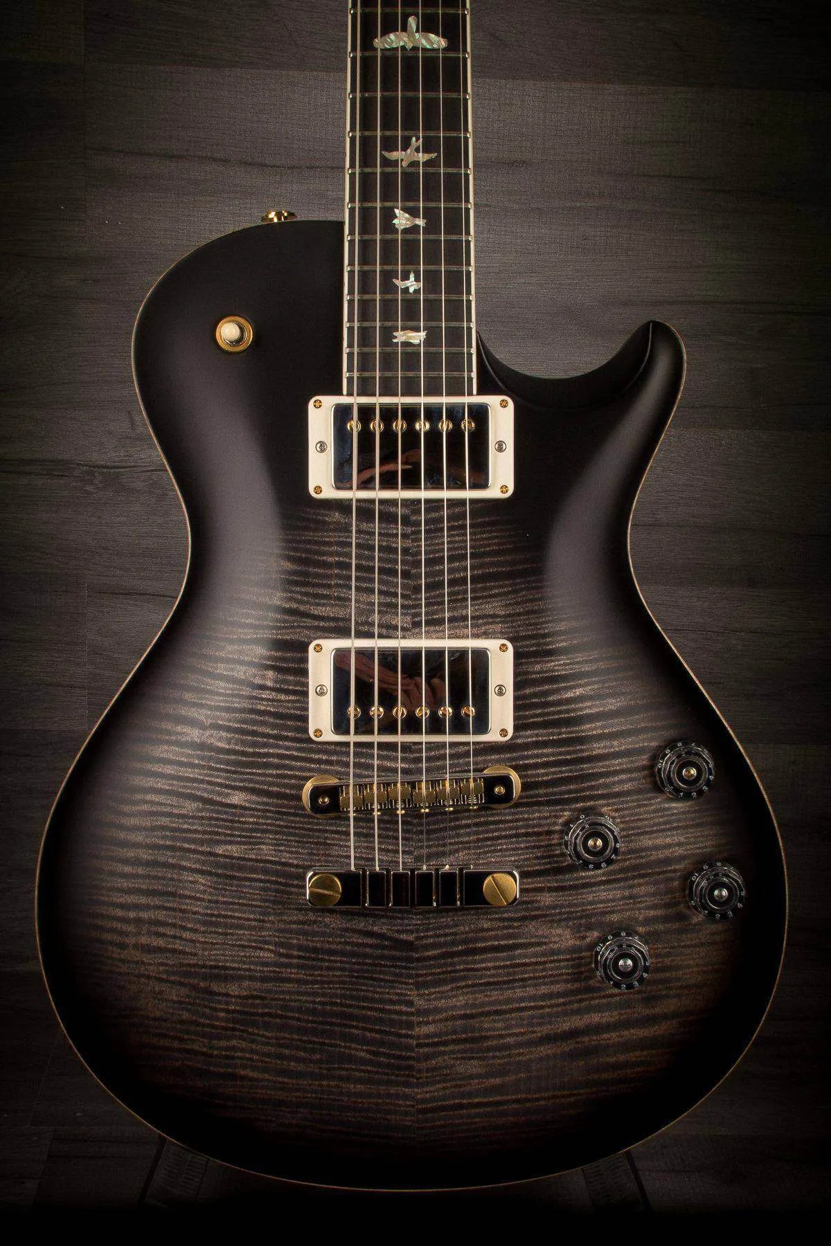 PRS Sc594 Wood Library 10 Top - Charcoal burst satin #246255