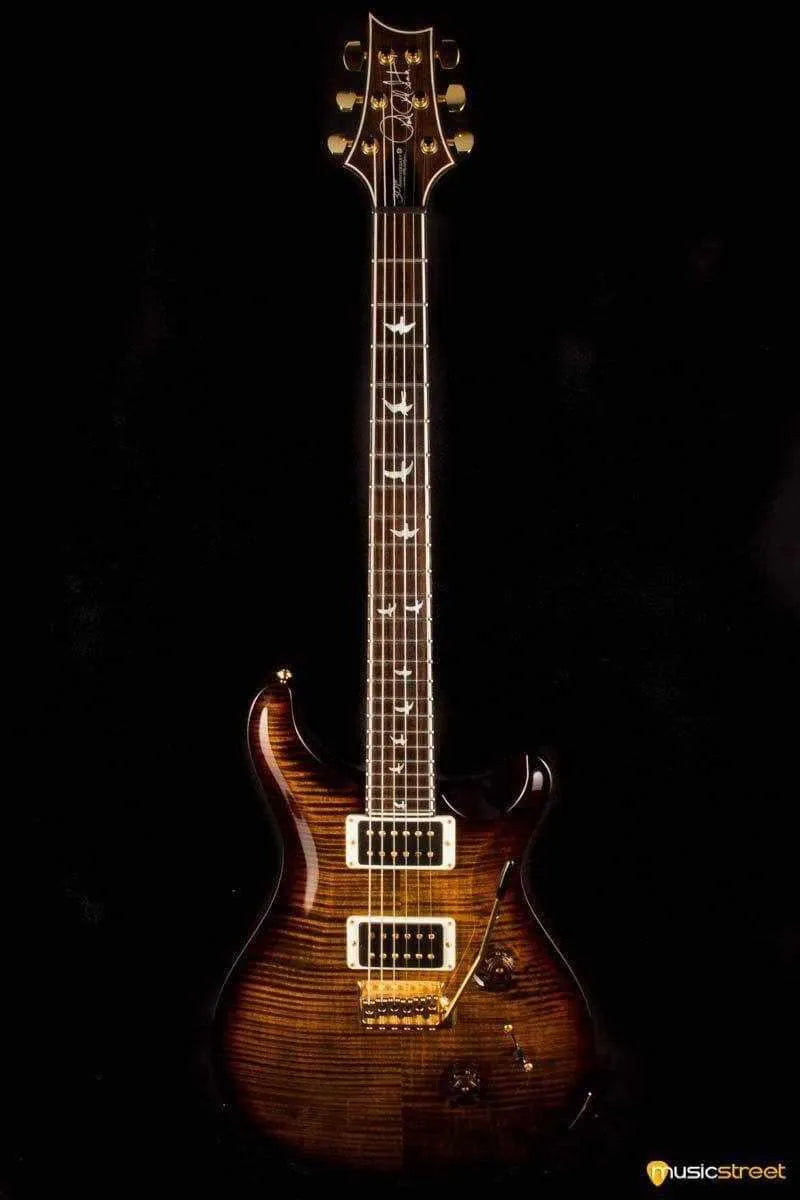 USED - PRS Custom 24, 30Th Anniversary - Wood Library Limited - Black Gold