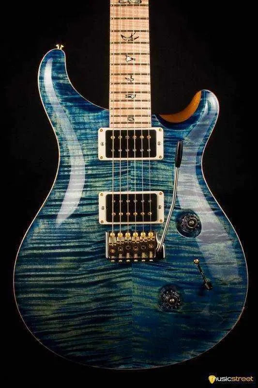 USED - PRS Custom 24 River Blue, Flame Maple Neck - #243061