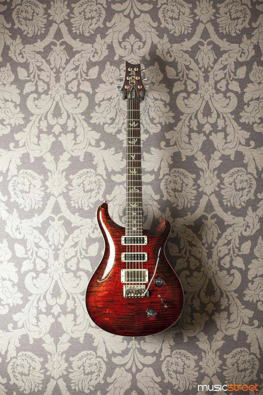 USED - PRS Studio 10 Top, Red Tiger Quilt