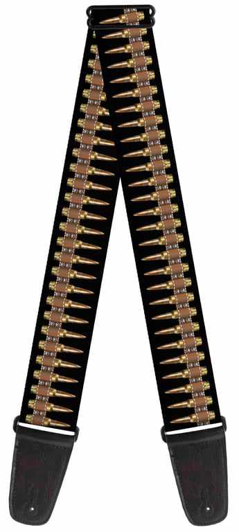 Buckle Down Bullets Guitar Strap