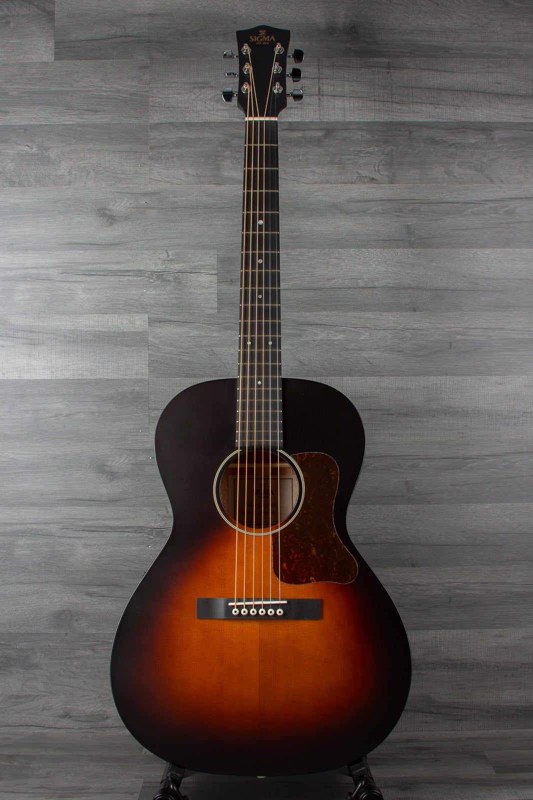 Sigma LM-SGE Sunburst 00-14 fret