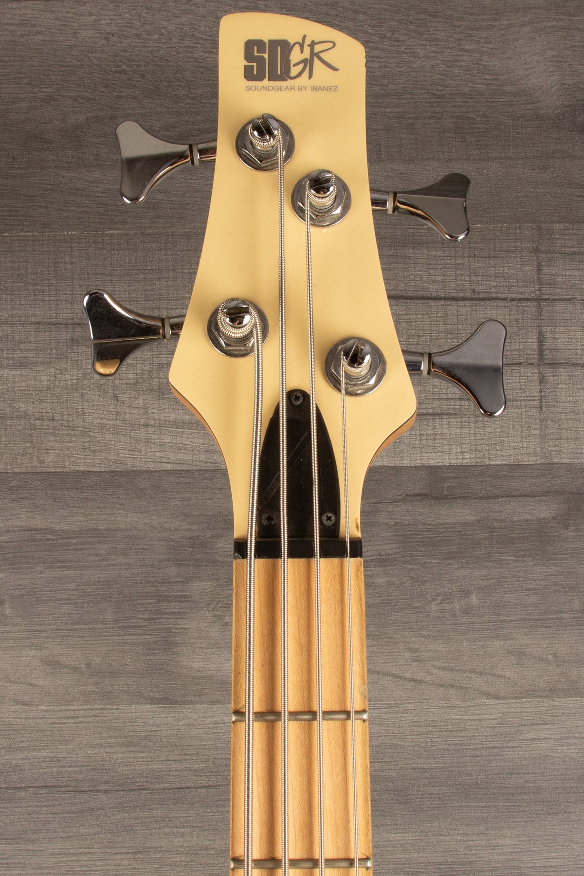 USED - Ibanez SRMD200K-VWH 4 String Bass Guitar in Vintage White - MusicStreet