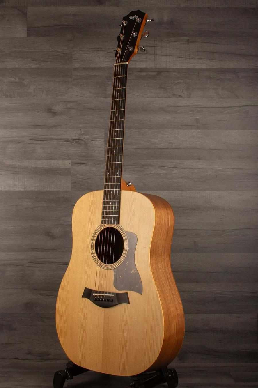 USED - 2022 Taylor 110e acoustic guitar showcasing solid Sitka spruce top and dreadnought body.