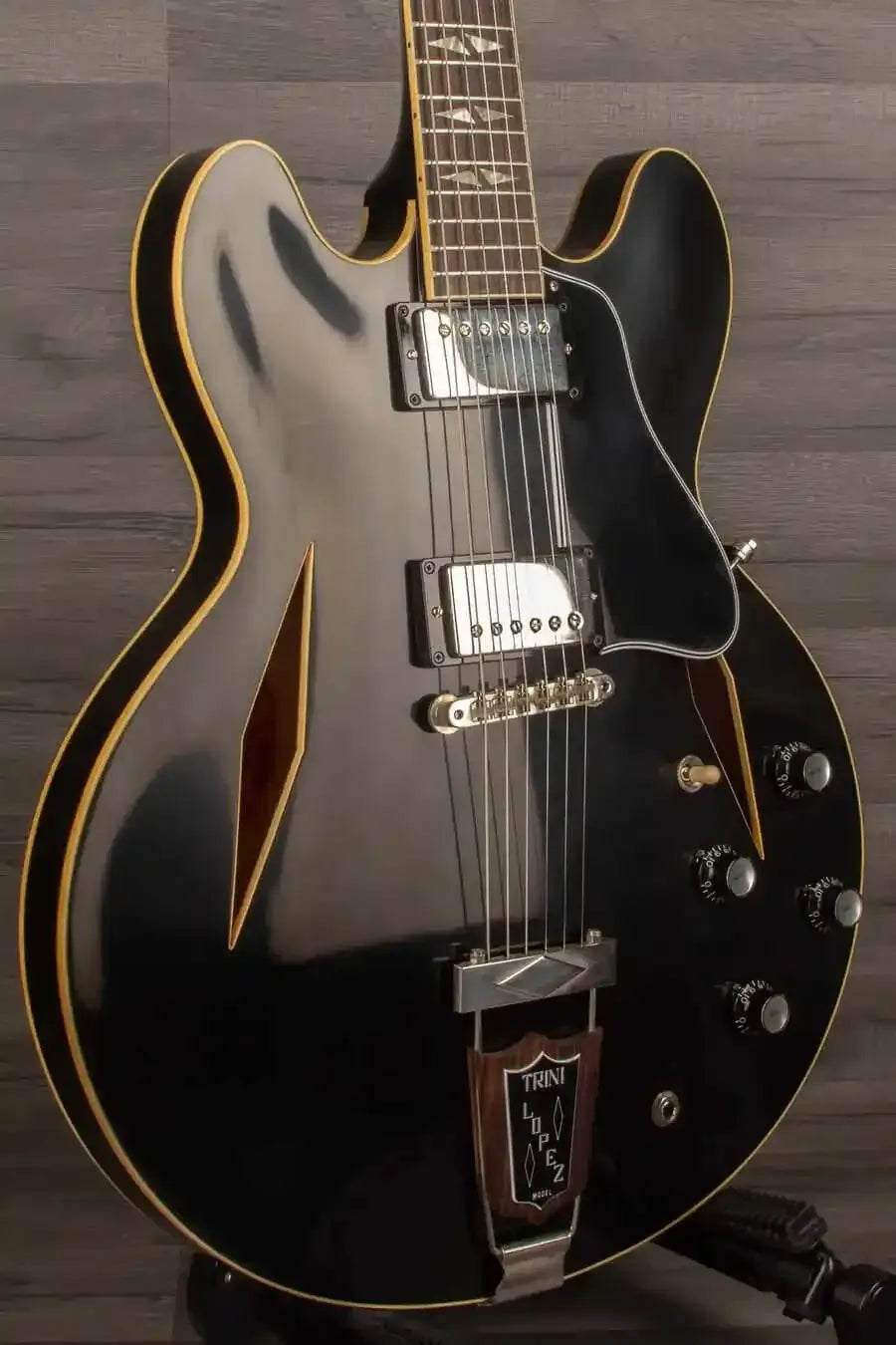 Gibson VOS 1964 Trini Lopez Standard Reissue Electric Guitar - Ebony s#130193