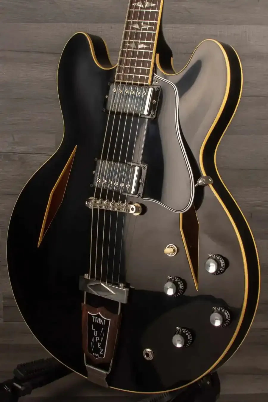 Gibson VOS 1964 Trini Lopez Standard Reissue Electric Guitar - Ebony s#130193