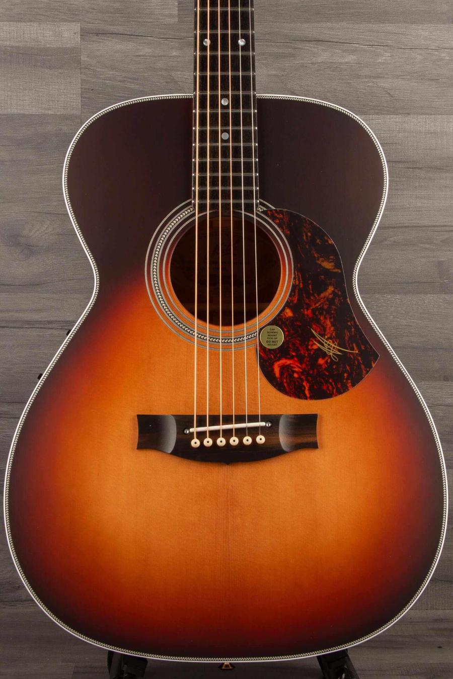 Maton Troubadour Traditional Acoustic Guitar With AP5 Pro Pickup System - Sunburst