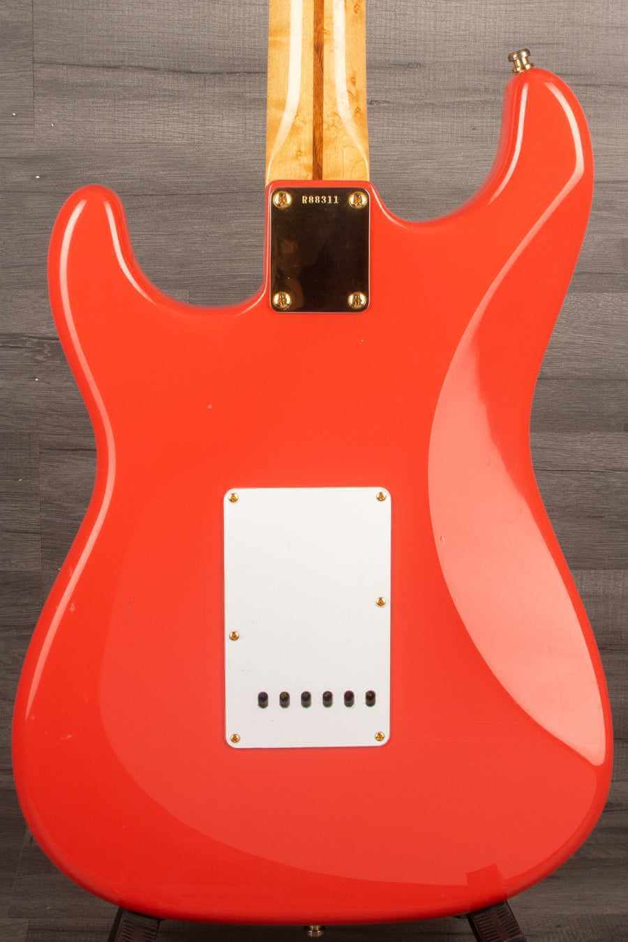 USED - Fender Custom '56 NOS Fiesta Red Stratocaster Electric Guitar s#R88311