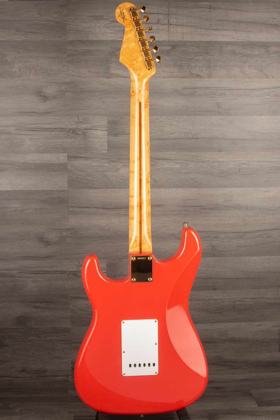 USED - Fender Custom '56 NOS Fiesta Red Stratocaster Electric Guitar s#R88311