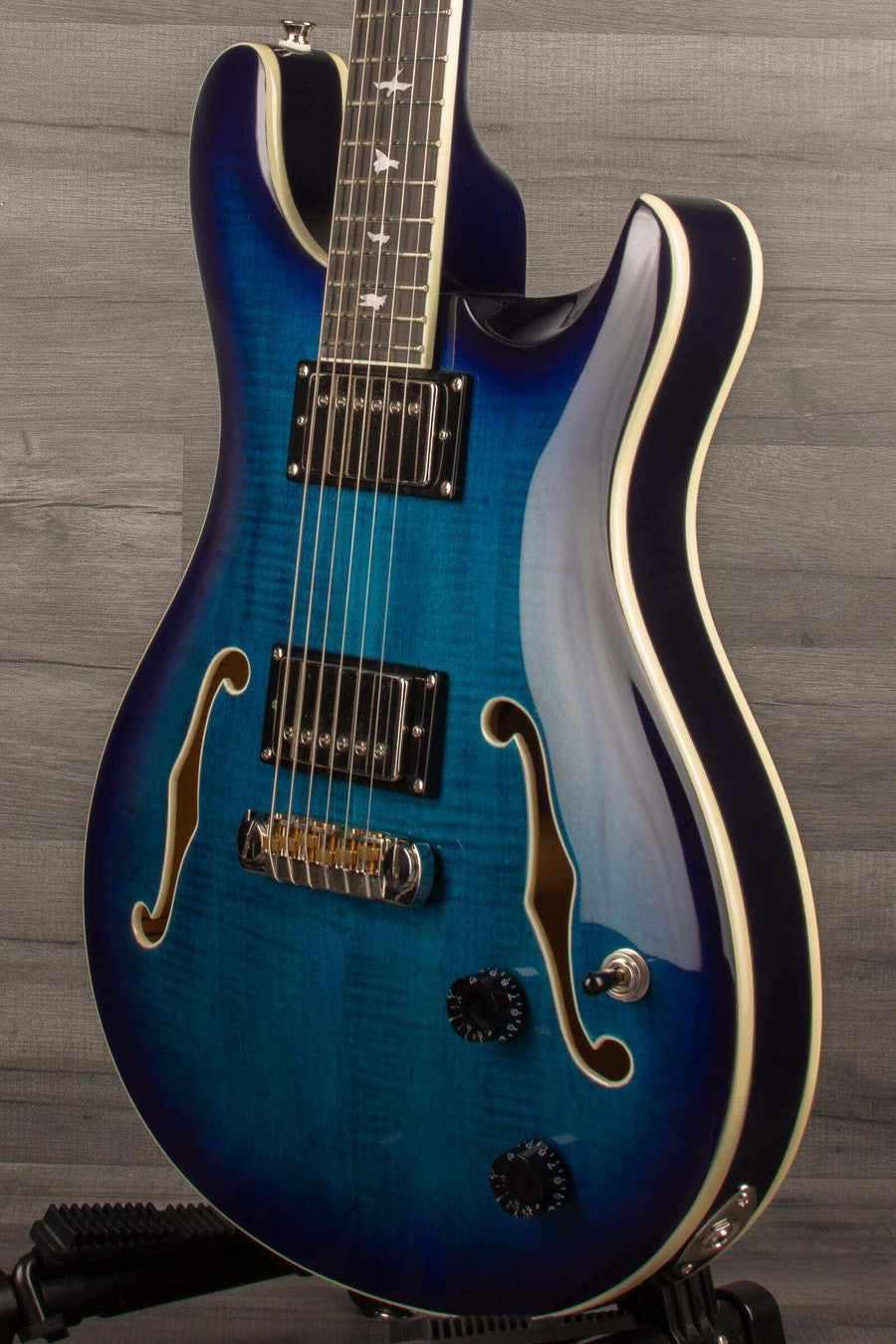USED - PRS SE Hollowbody II Faded Blue Burst