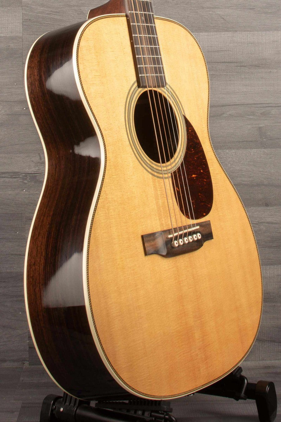USED - Martin OM28 with Fishman Aura VT Enhance Acoustic Guitar