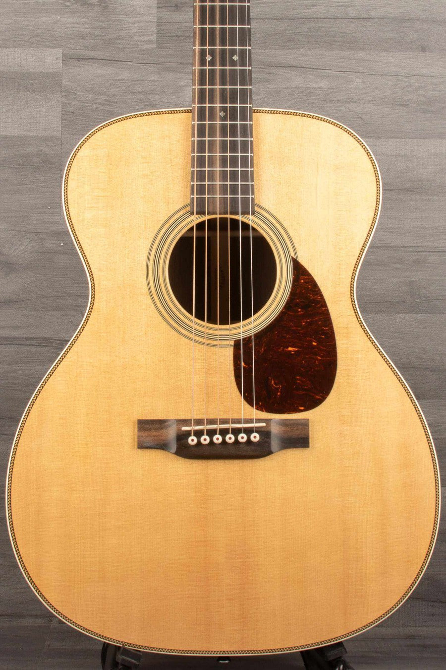 USED - Martin OM28 with Fishman Aura VT Enhance Acoustic Guitar